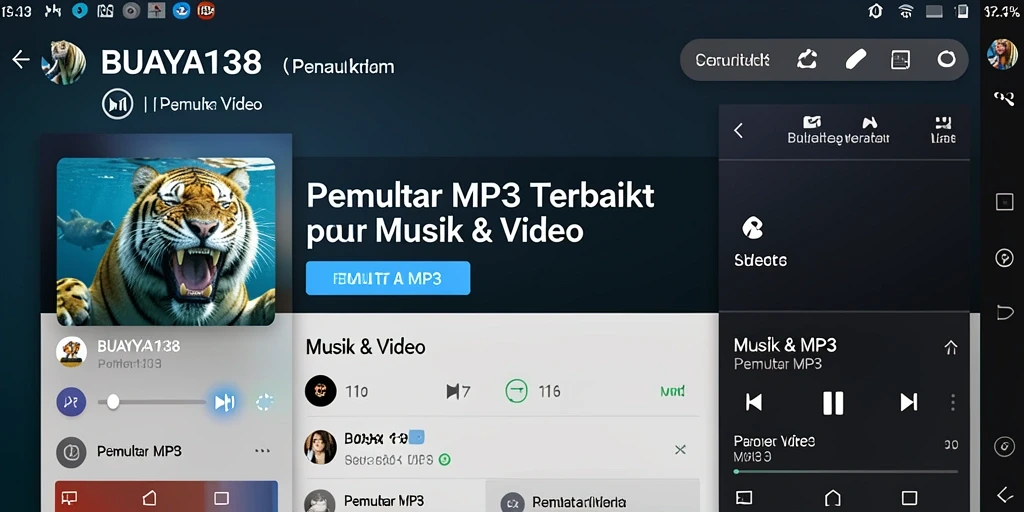 Tampilan antarmuka BUAYA138 yang intuitif dan menarik.