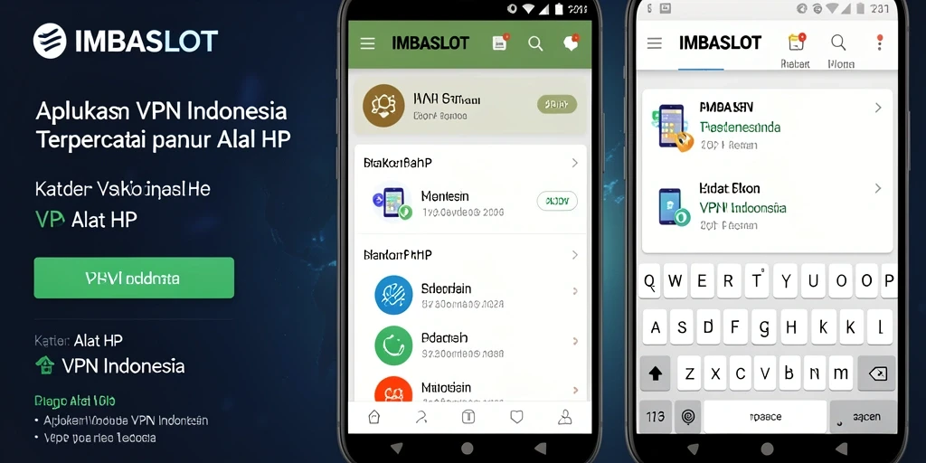 Antarmuka pengguna IMBASLOT yang intuitif dan mudah digunakan.