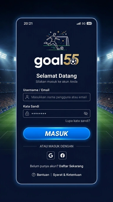 Masuk Akun goal55 untuk Pengguna Android